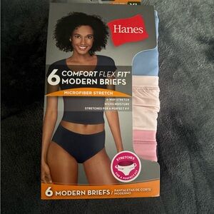 Hanes Comfort Flex Fit Briefs - Blue and Pink